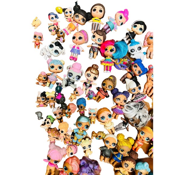 Large Lot of over 120 LOL DOLLS preloved - Picture 4 of 11